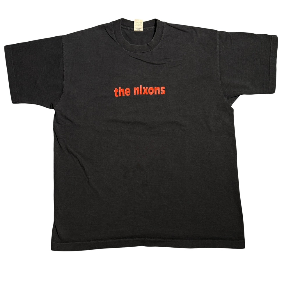 Vintage The Nixons Ignorant F*CK‎ T-Shirt XL Black 90s Alternative Rock